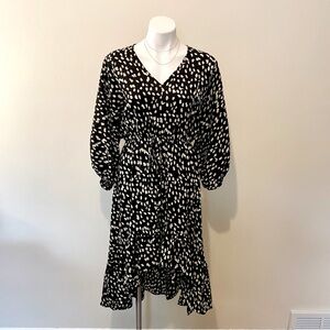 Umgee Midi Animal Print Dress
